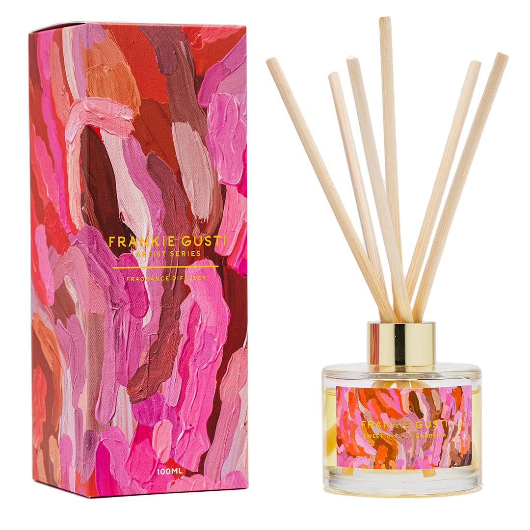 Frankie Gusti Artist Series Diffuser - Sweet Santas + Gardenia