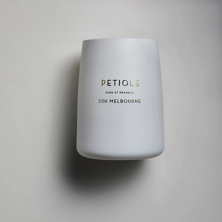 SoH White Matte Candle 350g - Petiole