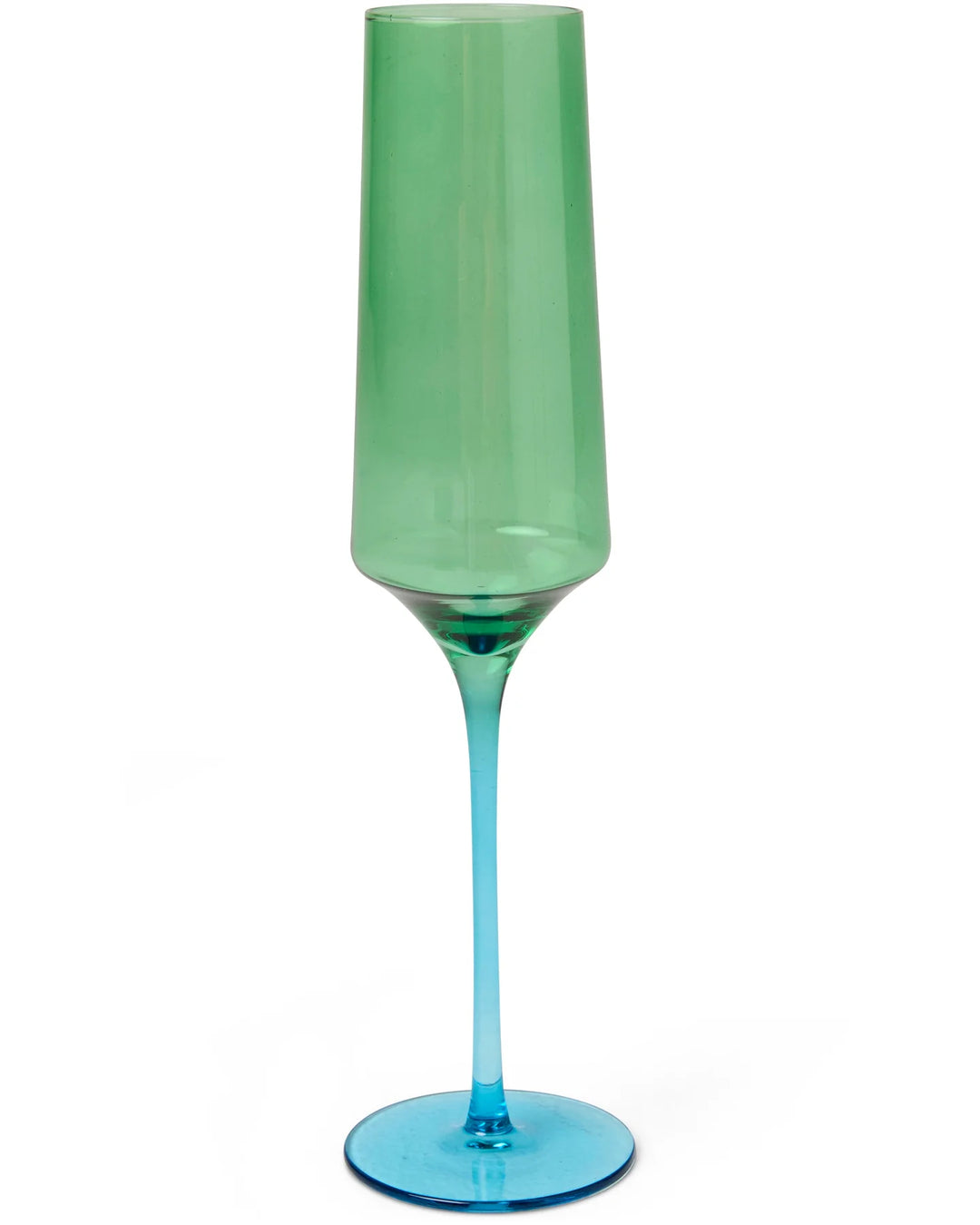 Kip & Co Pistachio Crush Champagne Glass 2P Set - Glassware