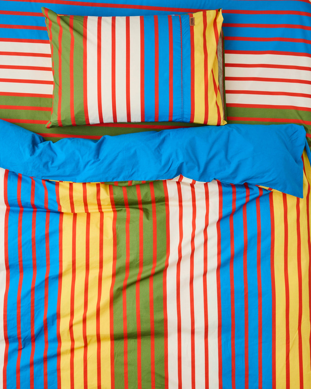 Kip & Co Jetty Jumping Organic Cotton Pillowcase