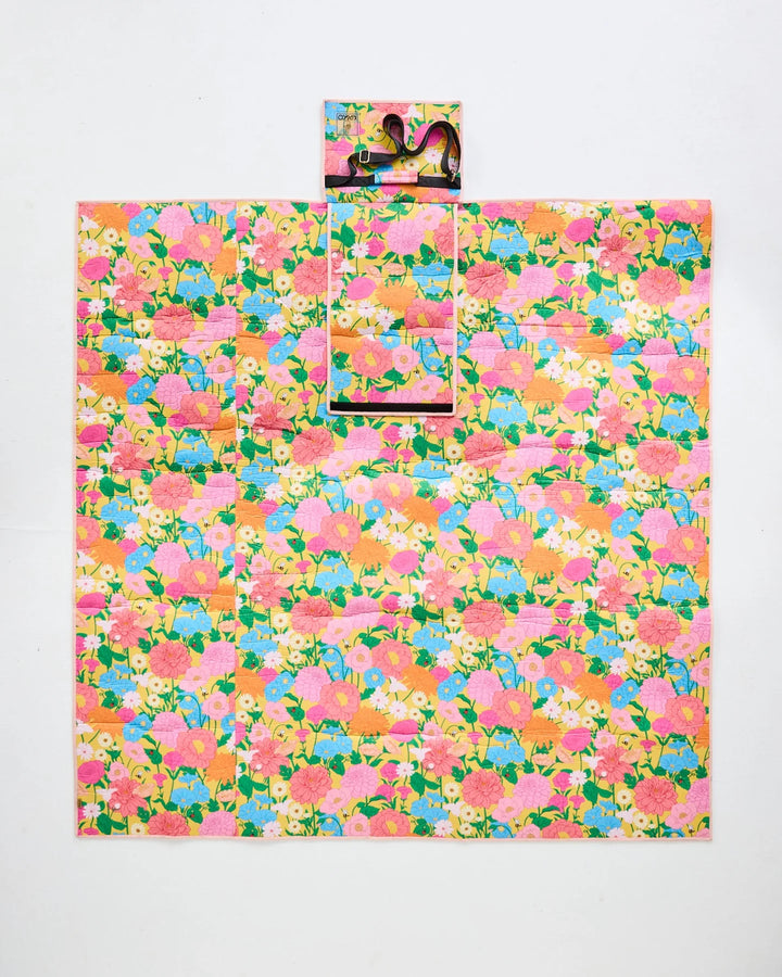 Kip & Co Follow The Sun Yellow Picnic Mat
