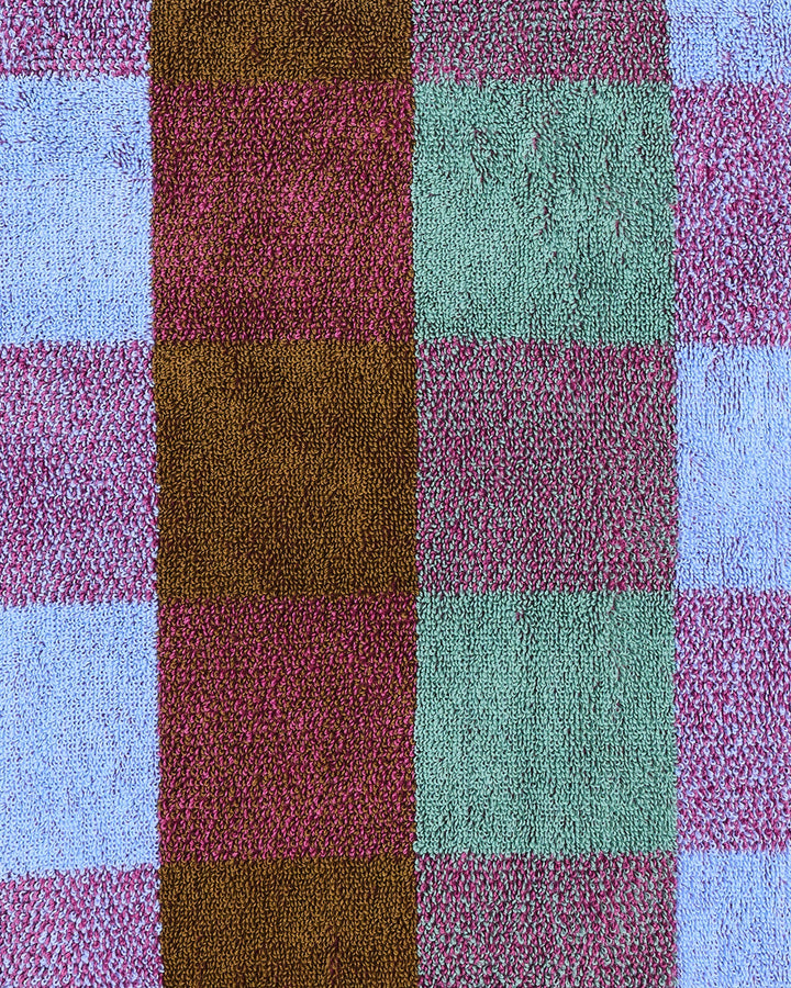 Kip & Co Bondi Tartan Terry Bath Towel