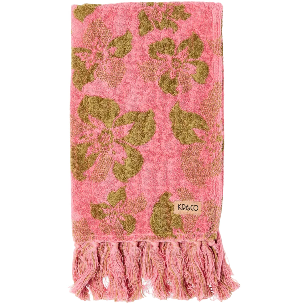 Kip & Co Bloom Terry Hand Towel