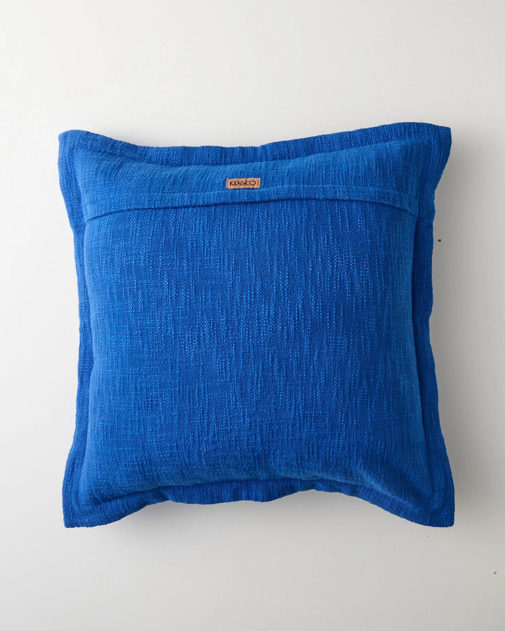 Kip & Co Sunset Ultramarine Woven Cushion