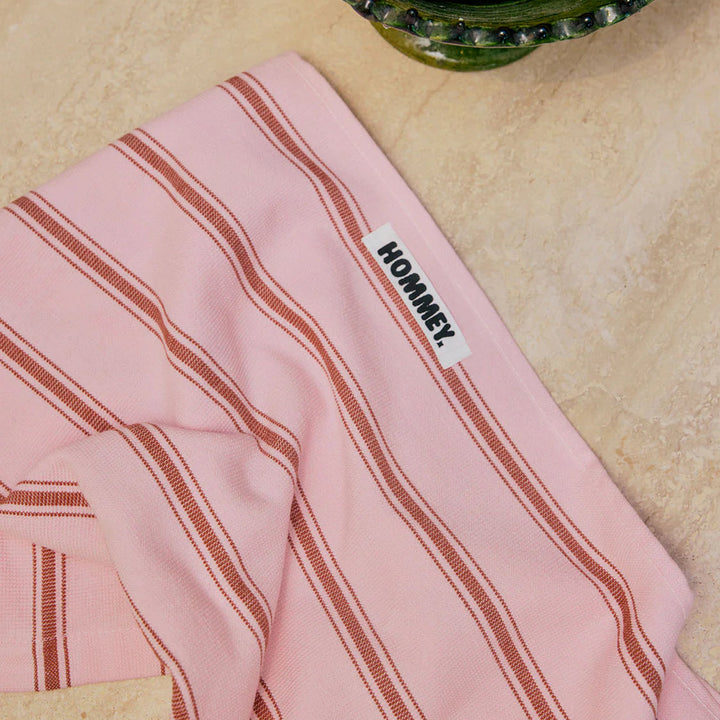 Hommey Tea Towel - Rose