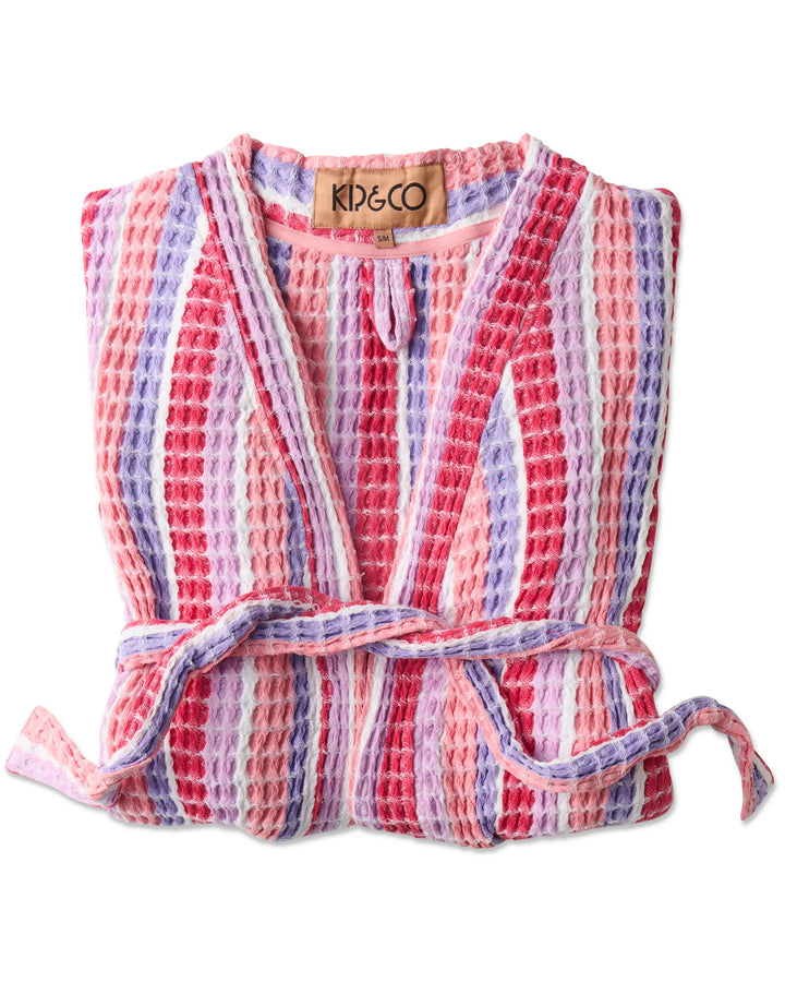 Kip & Co Sorbet Soiree Waffle Bath Robe