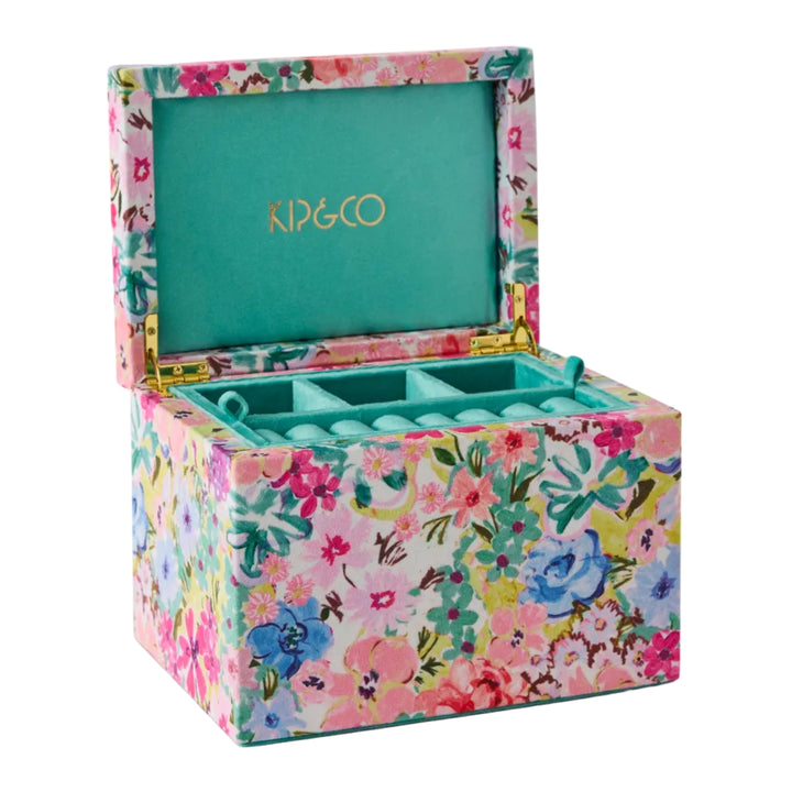 Kip & Co Alfresco Velvet Jewellery Box