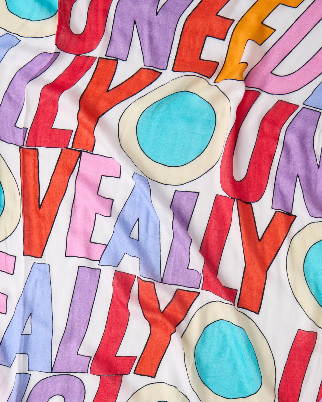 Kip & Co x The Beatles All You Need Is Love Bamboo Swaddle