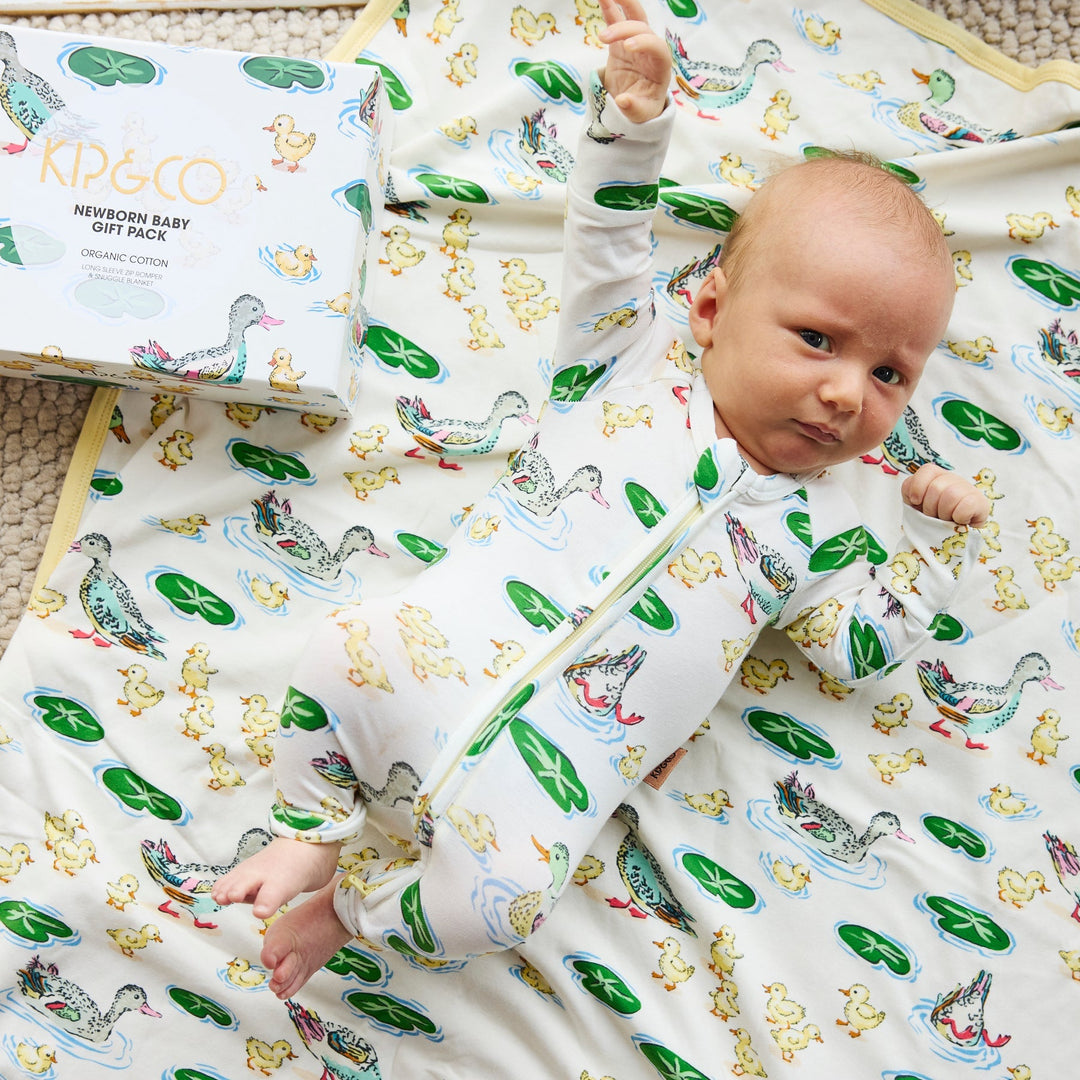Kip & Co Little Ducky Newborn Baby Gift Pack