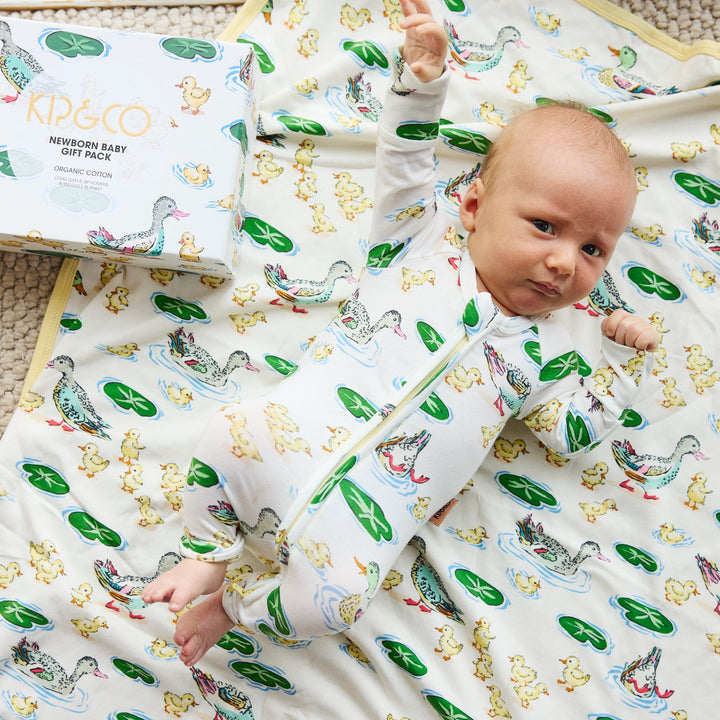 Kip & Co Little Ducky Newborn Baby Gift Pack