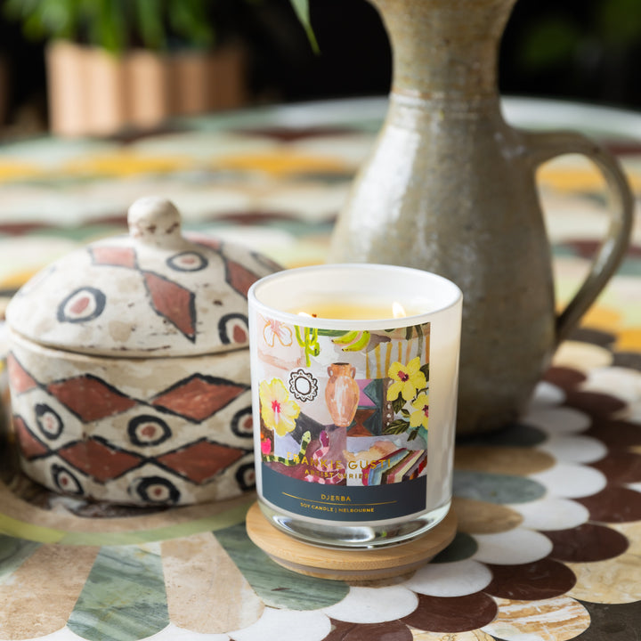 Frankie Gusti Artist Series Candle - Djerba