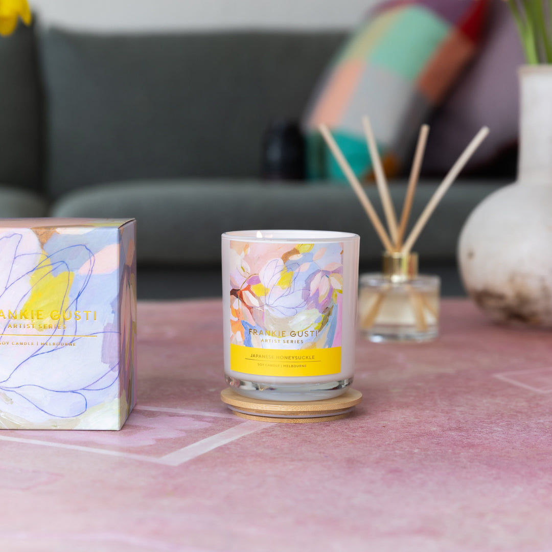 Frankie Gusti Artist Series Diffuser - Japanese Honeysuckle