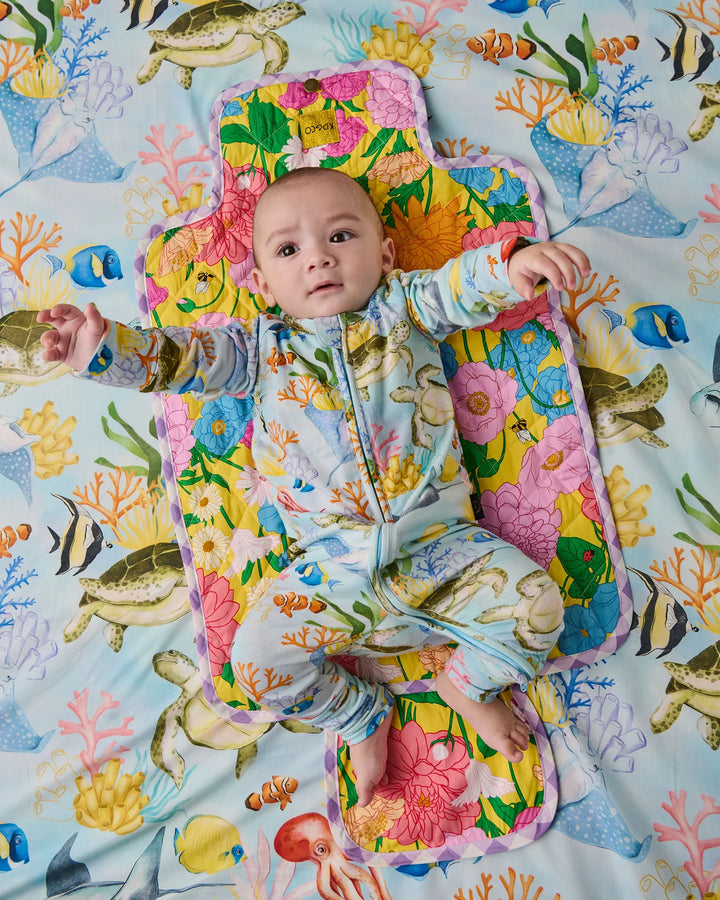 Kip & Co Follow The Sun Yellow Baby Change Mat