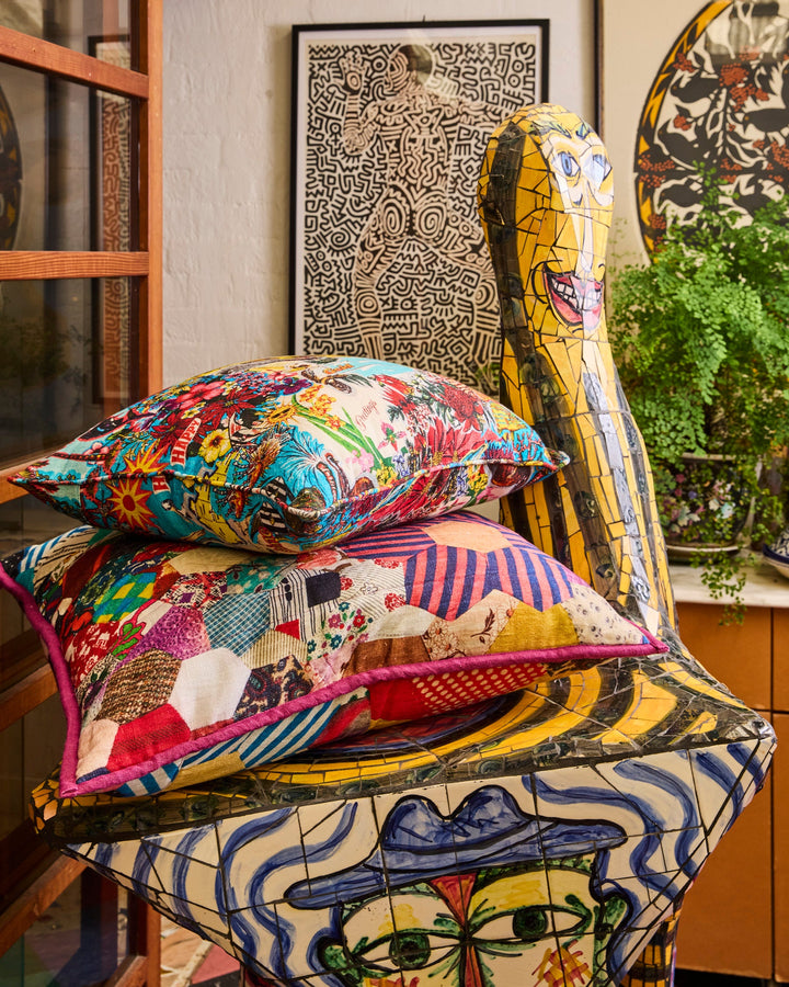 Kip & Co x Romance Was Born Ozzie Upholstery Cushion