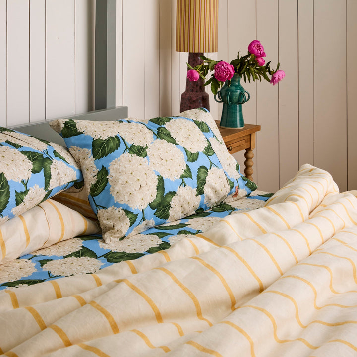 Kip & Co Popcorn Stripe Linen Quilt Cover