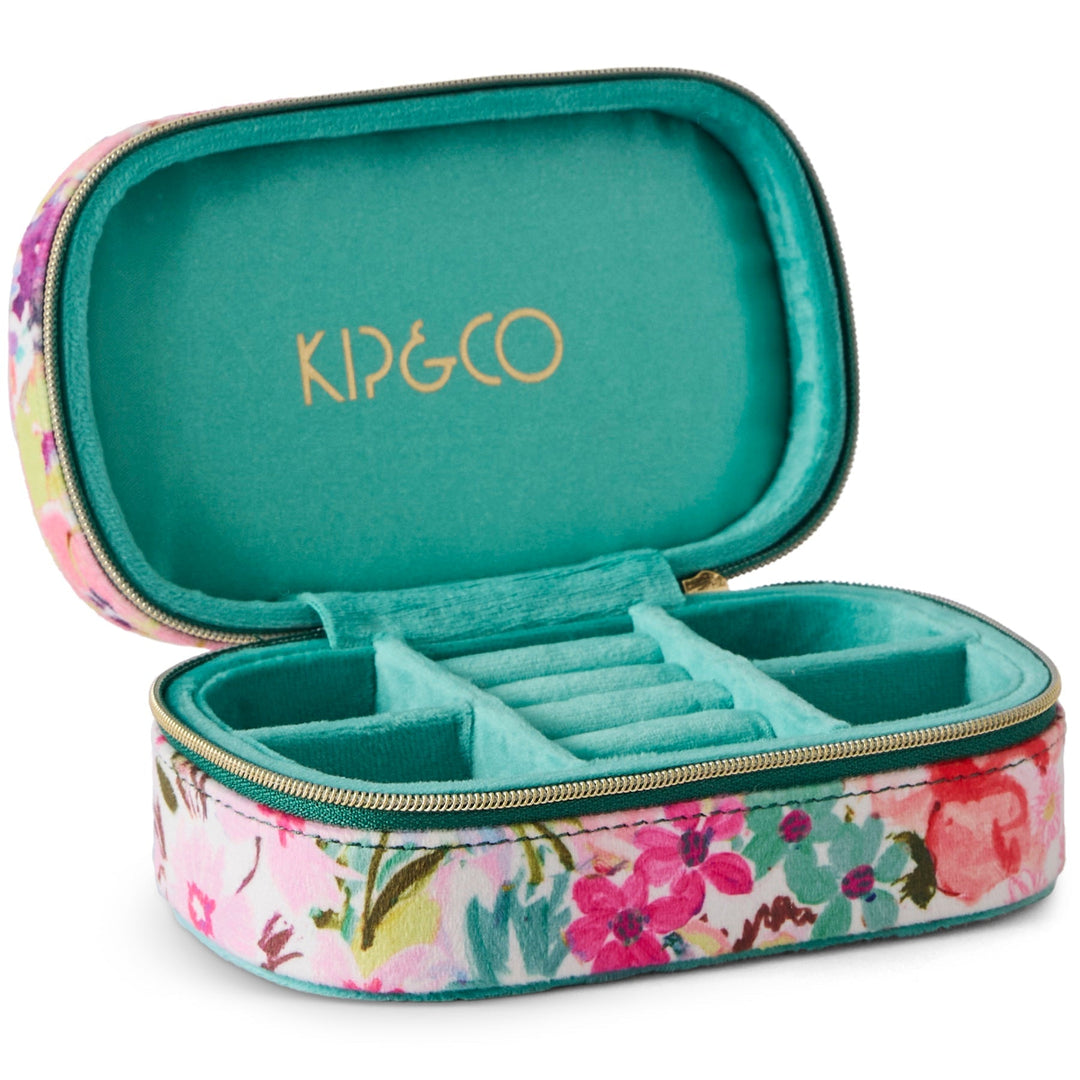 Kip & Co Alfresco Travel Velvet Jewellery Box