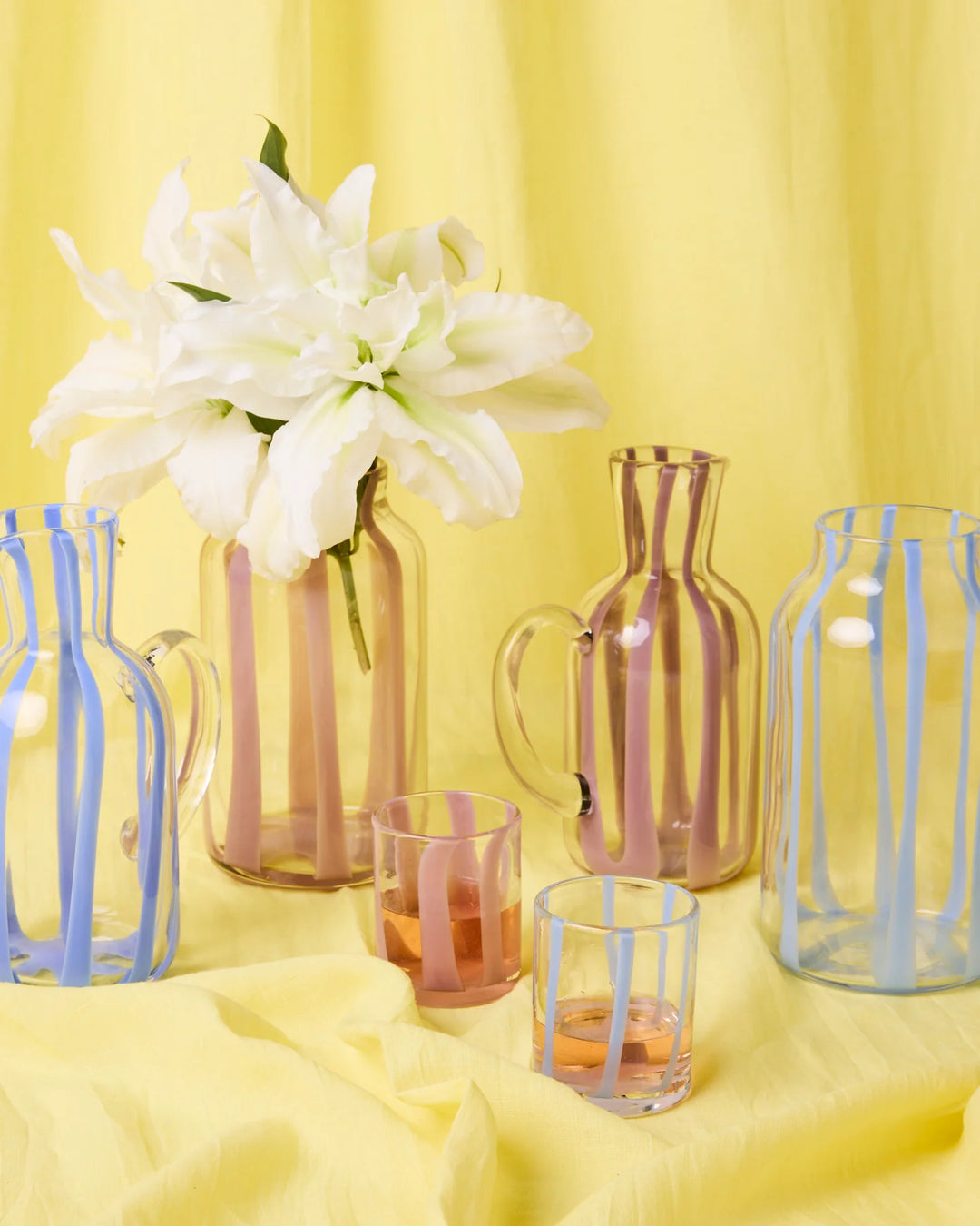 Kip & Co Oink Stripe Vase