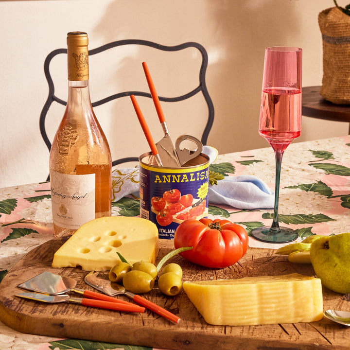 Kip & Co Isle Of Pink Champagne Glass 2P Set