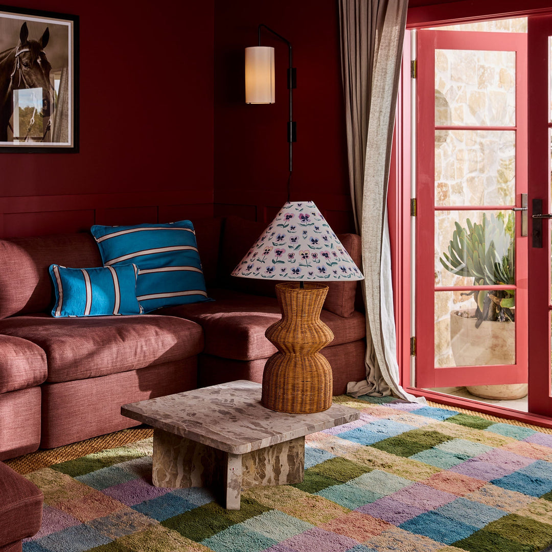 Kip & Co Piazza Stripe Upholstery Rectangle Lounge Cushion