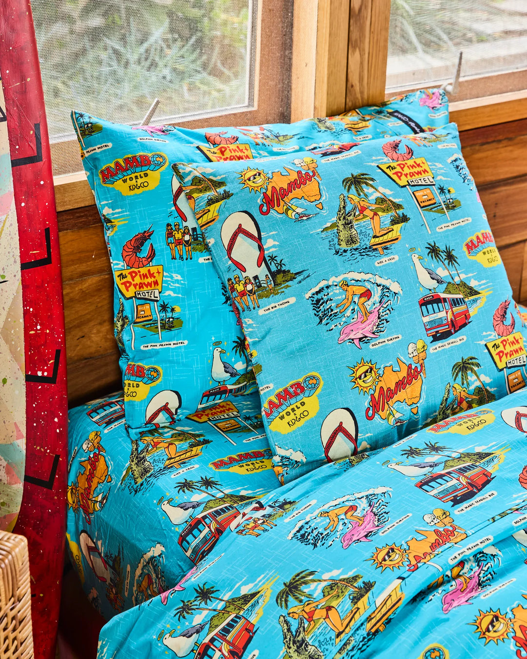 Kip & Co x Mambo Mambo World Organic Cotton Quilt Cover
