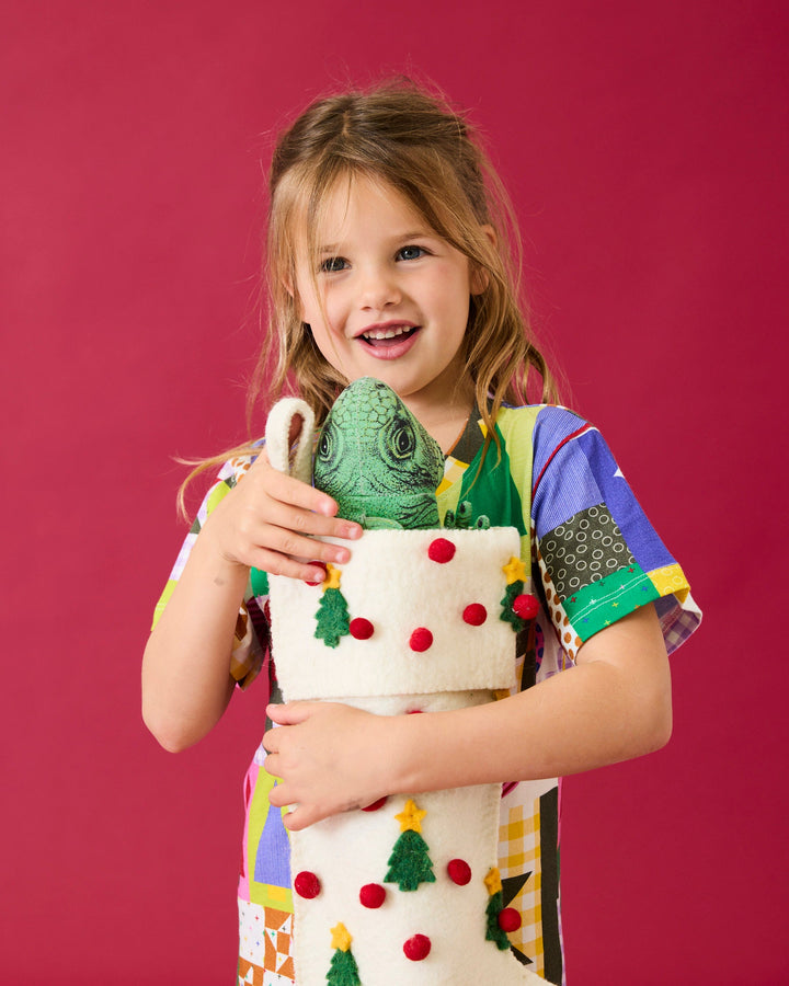 Kip & Co Under The Tree Felt Stocking