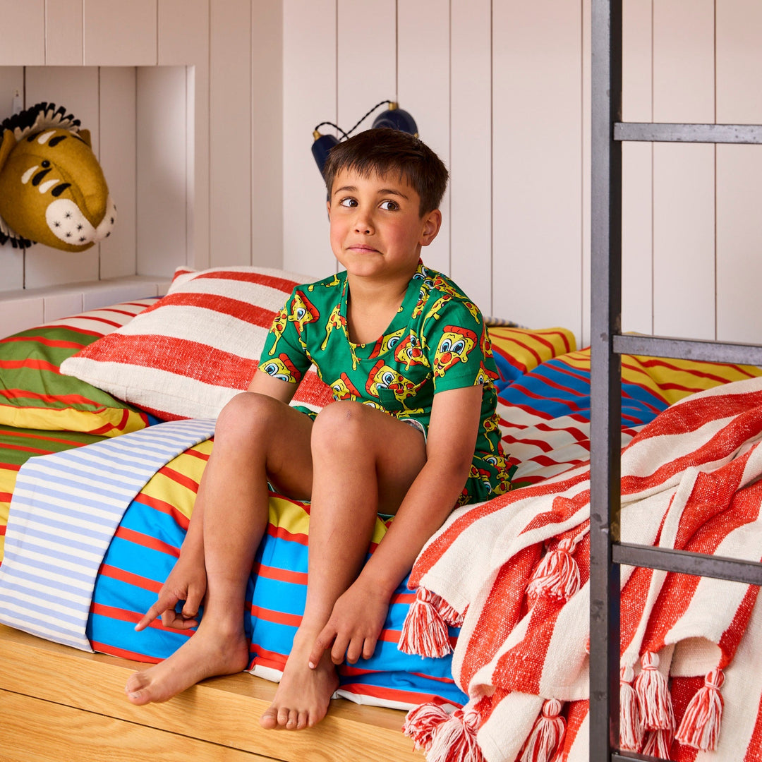 Kip & Co Jetty Jumping Organic Cotton Quilt Cover