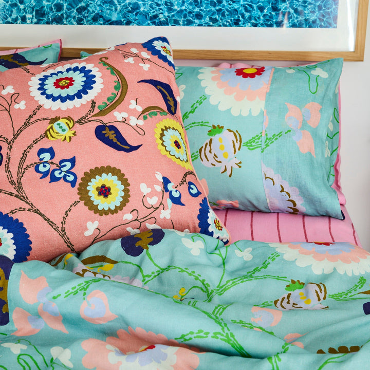 Kip & Co x Anna Spiro Isabelle Linen Pillowcases