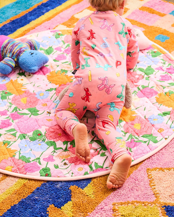 Kip & Co Follow The Sun Yellow Quilted Baby Play Mat