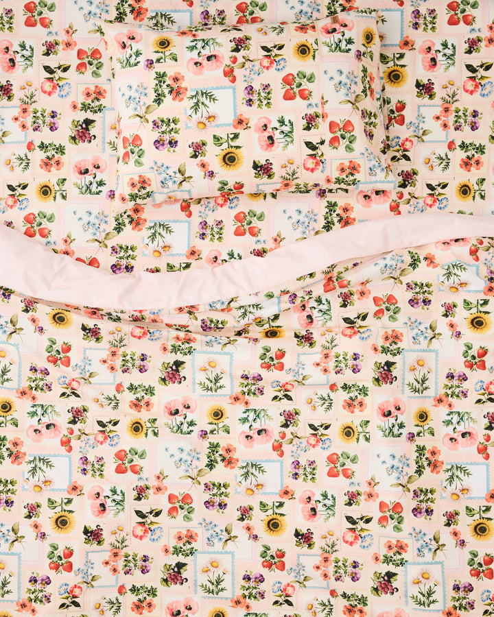 Kip & Co Sweet Life Organic Cotton Fitted Sheet