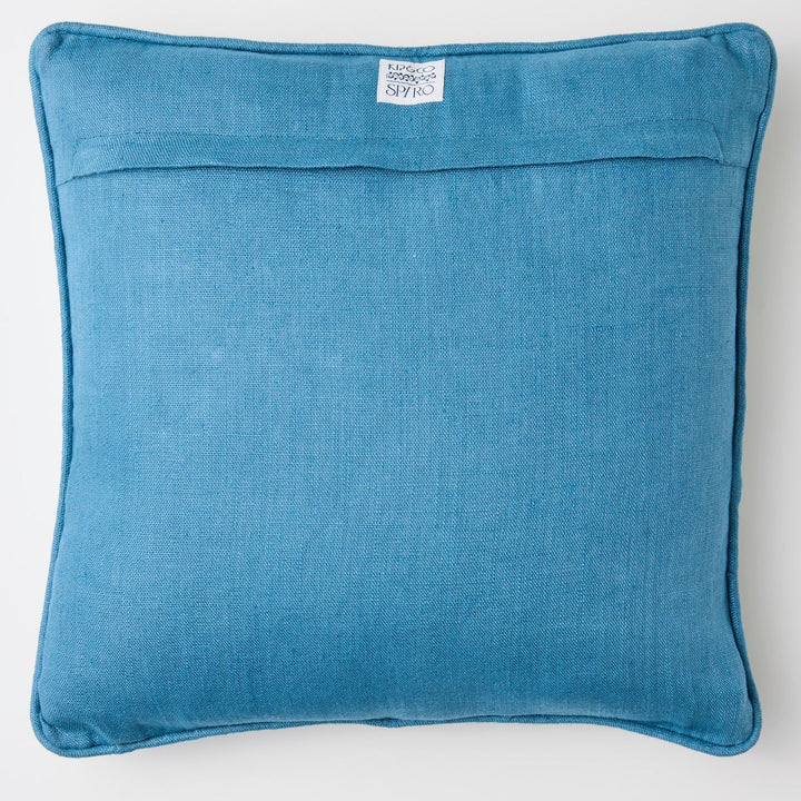 Kip & Co x Anna Spiro Indian Summer White Embroidered Cushion