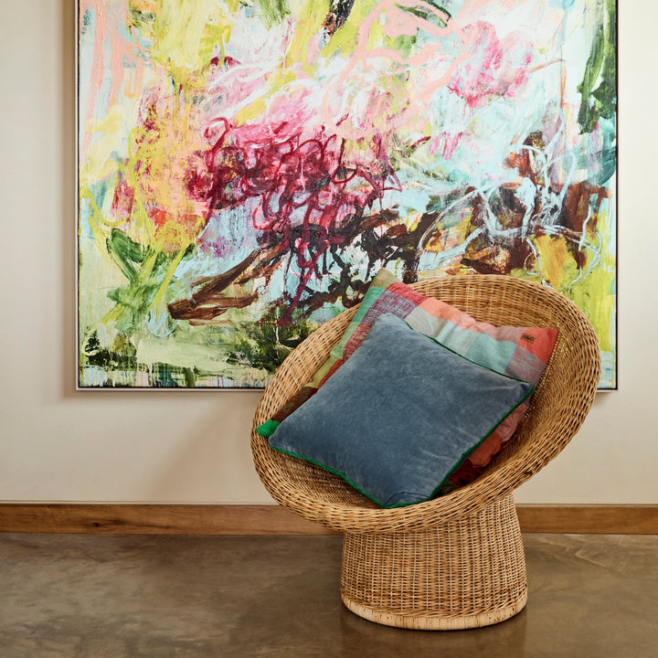 Kip & Co Cloud Break Velvet Cushion