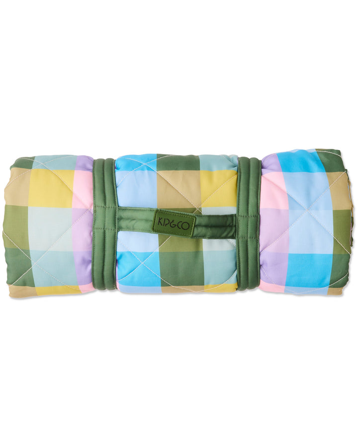 Kip & Co Sorbet Tartan Picnic Mat