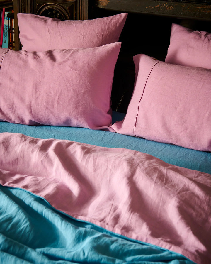 Kip & Co Lavender Linen Pillowcases