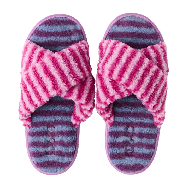 Kip & Co Berry Crumble Sherpa Adult Slippers