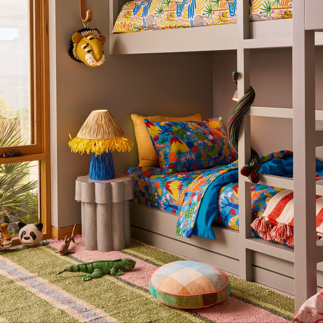 Kip & Co Cactus Stripe Jute Rug