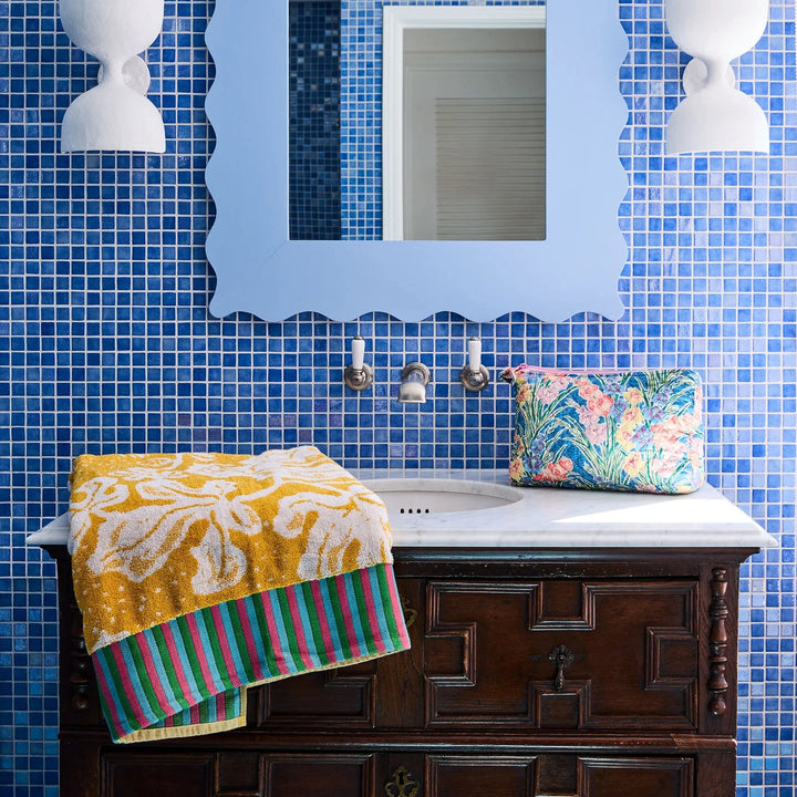 Kip & Co x Anna Spiro Elsternwig Fig Terry Bath Sheet