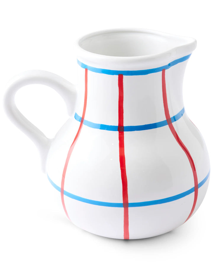 Kip & Co Bon Appetit Tartan Water Jug
