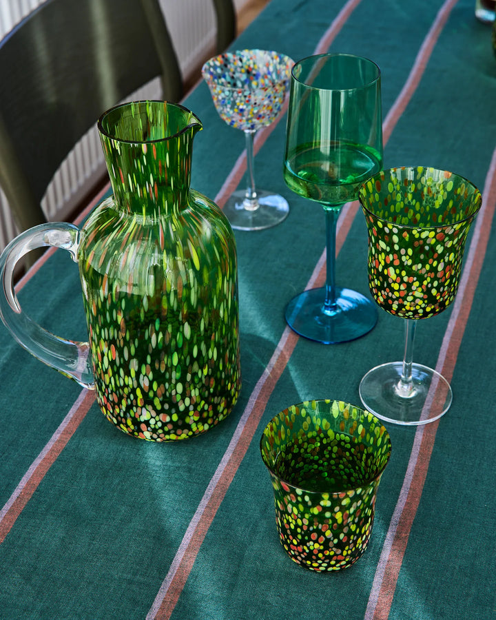 Kip & Co Garden Soiree Speckle Wine Glass 2P Set