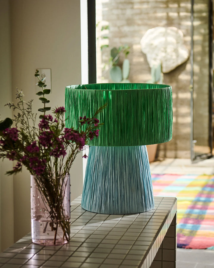 Kip & Co Maui Raffia Lamp