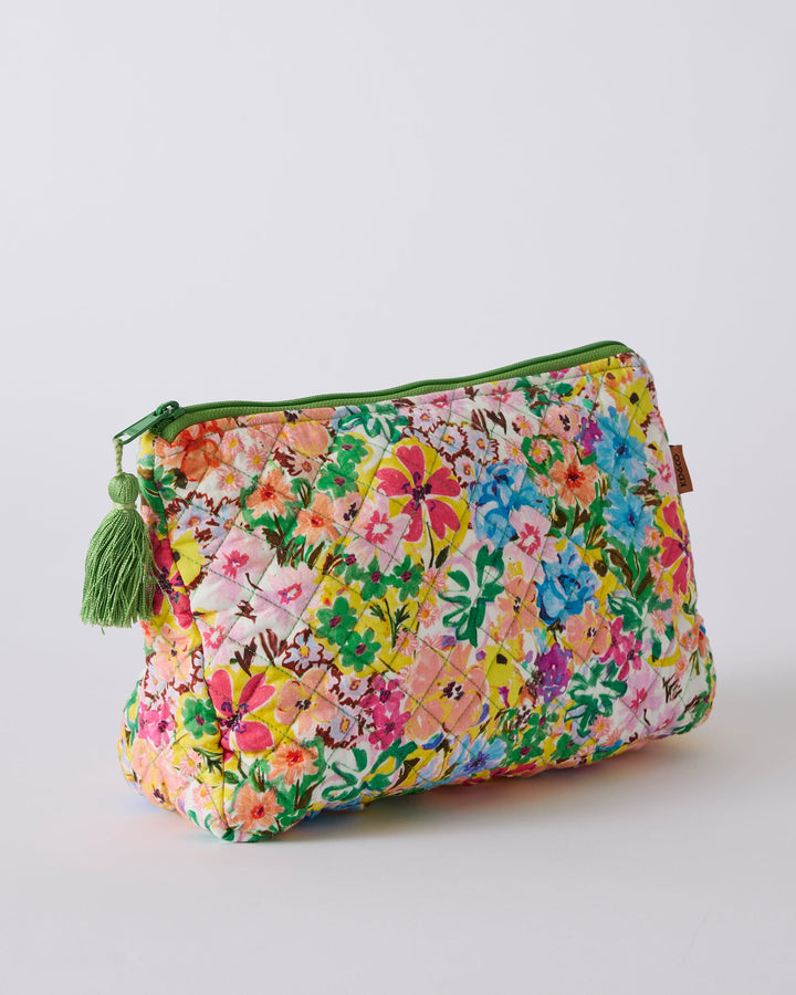 Kip & Co Alfresco Quilted Cotton Toiletry Purse