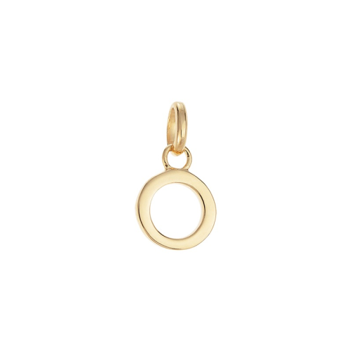 Kirstin Ash Initial Outline A-Z 18K Gold Vermeil