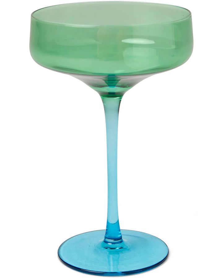 Kip & Co Pistachio Crush Margarita Glass 2P Set