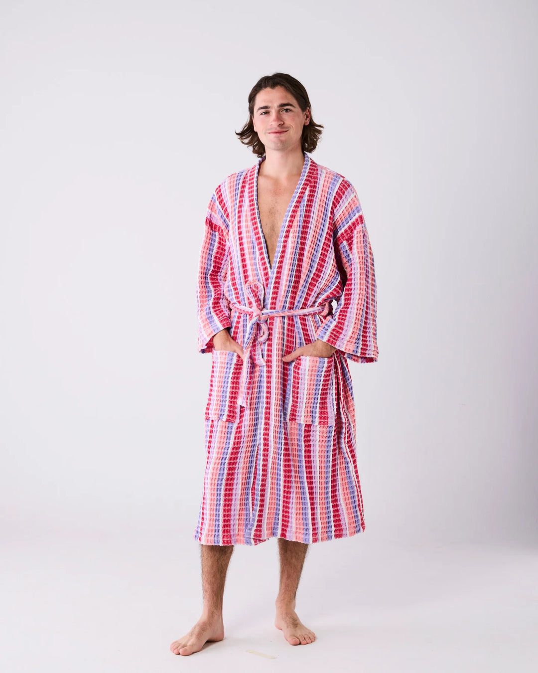 Kip & Co Sorbet Soiree Waffle Bath Robe