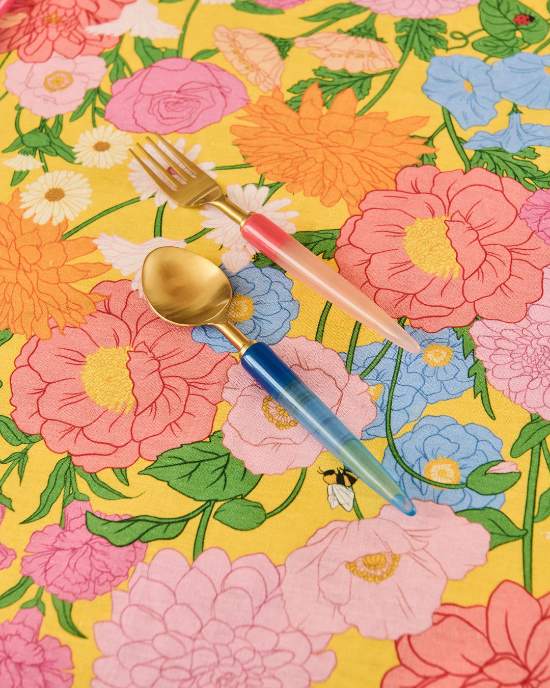 Kip & Co Follow The Sun Yellow Table Runner