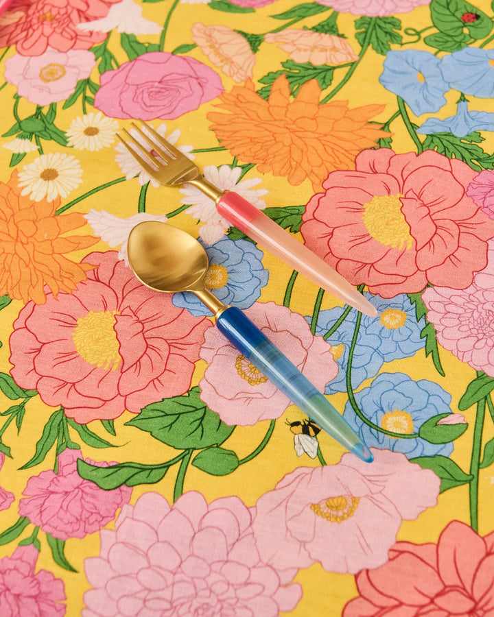 Kip & Co Follow The Sun Yellow Table Runner