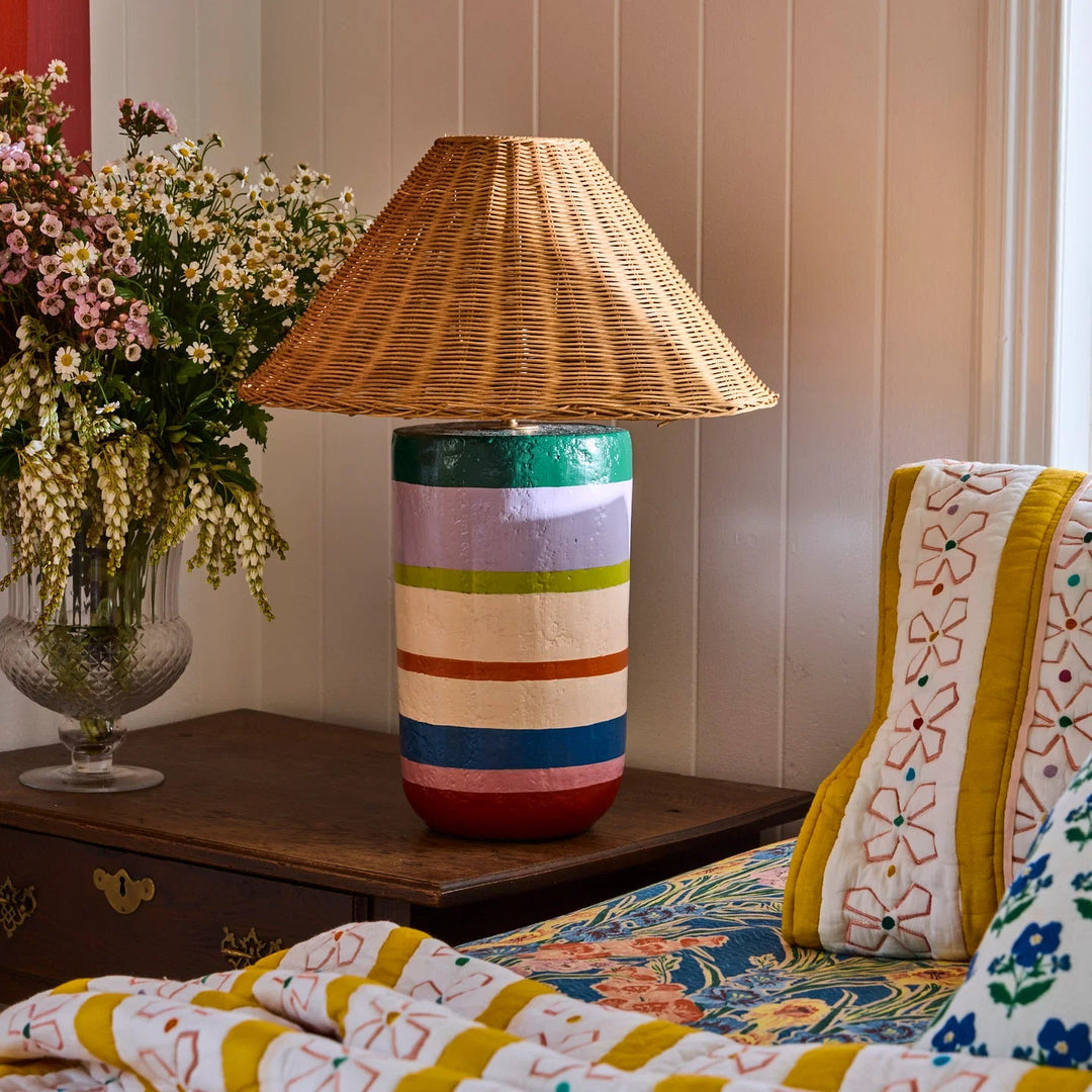 Kip & Co x Anna Spiro Anna Cylindrical Lamp
