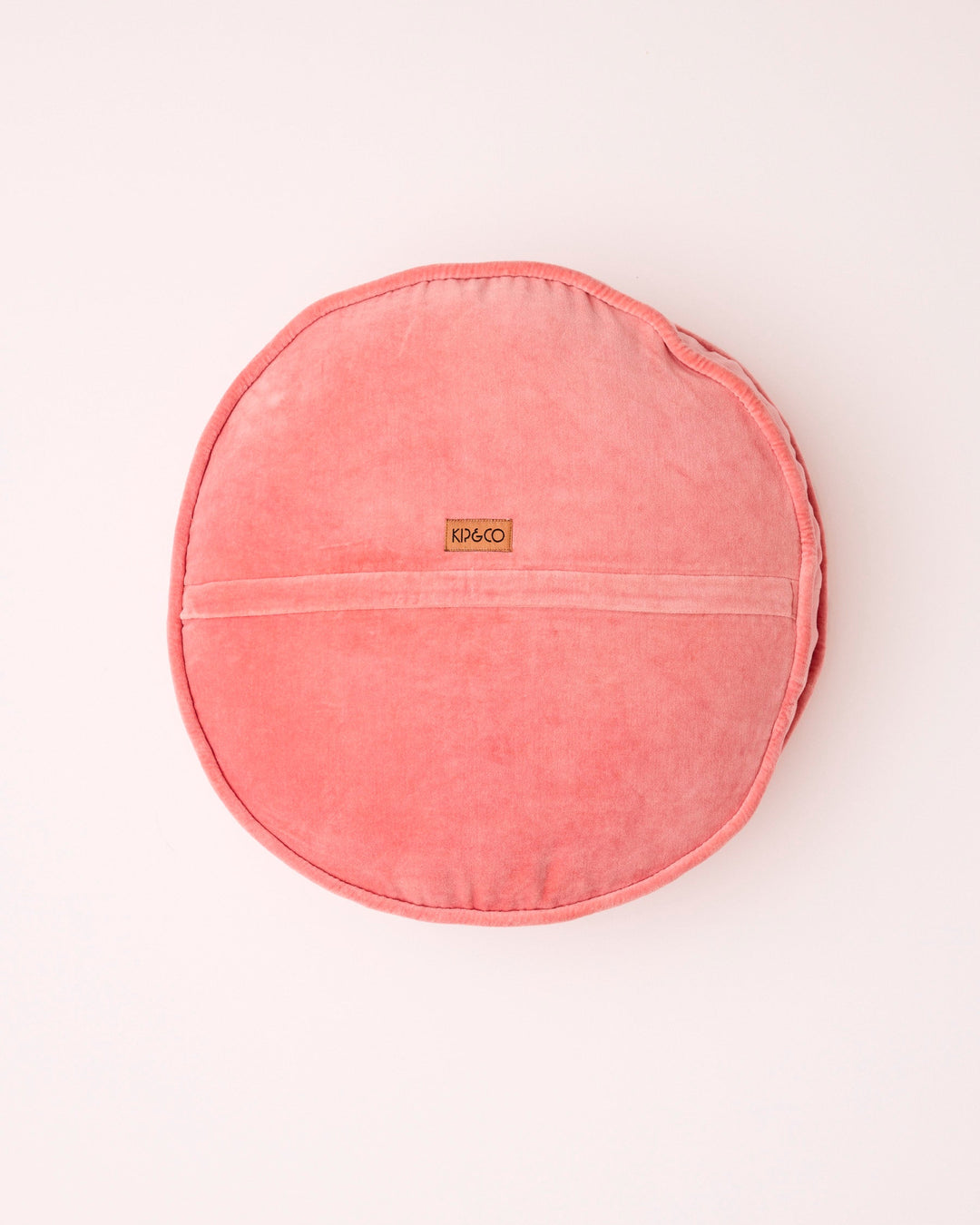 Kip & Co Peach Blossom Velvet Pea Cushion