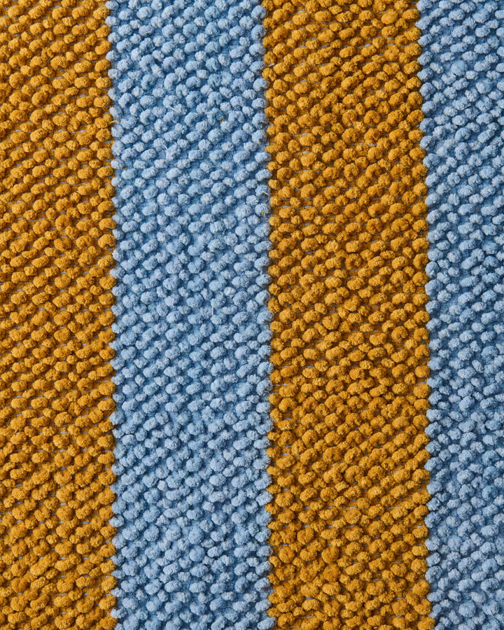 Kip & Co Como Stripe Round Bath Mat