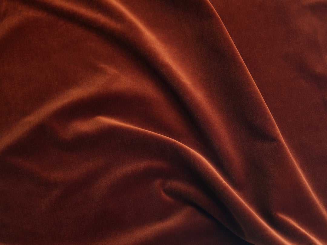 Hommey Velvet Cushion - Chestnut