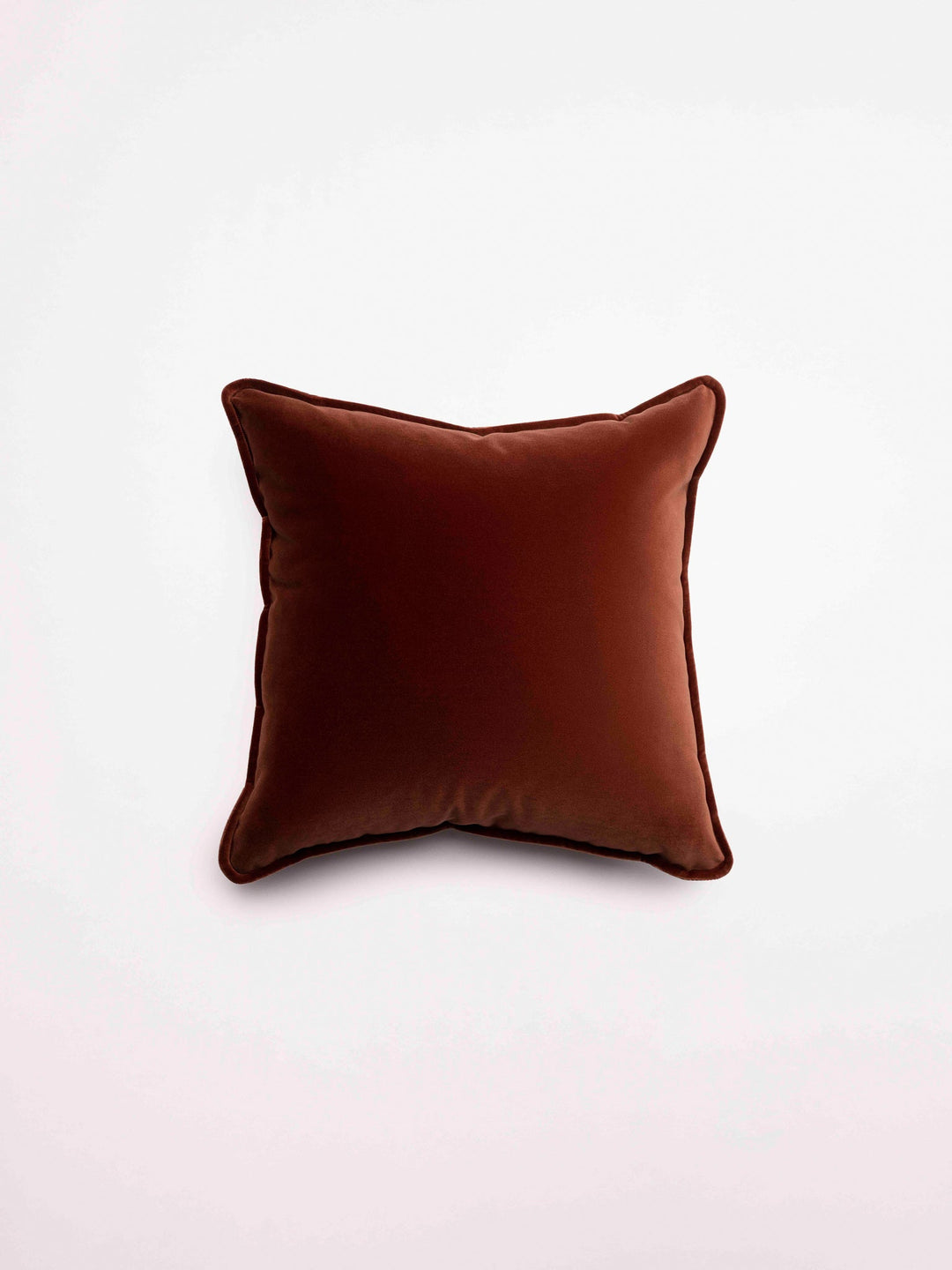 Hommey Velvet Cushion - Chestnut